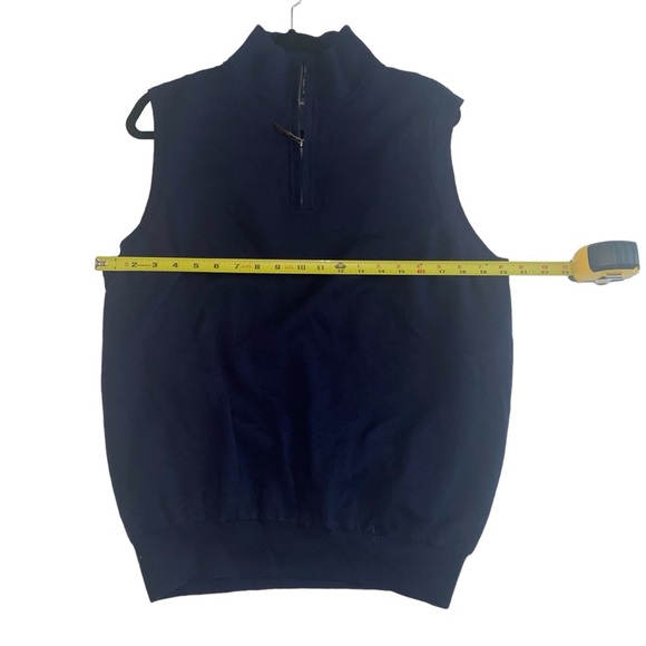 Fairway & Greene Merino Wool Golf Sweater Vest Men’s Sz M Preppy Academia - Picture 8 of 9